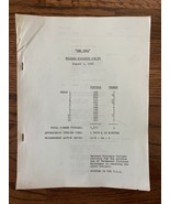 *THE IDOL (1966) Dialogue Release Script Jennifer Jones, Michael Parks S... - €65,13 EUR