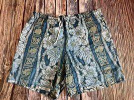 Made In Hawaii, Royal Brand Hawaiian print Swim shorts - £11.18 GBP