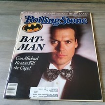 Rolling Stone Magazine #555 June 1989 Batman Michael Keaton Vintage Ads - £13.08 GBP