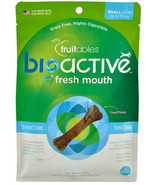Fruitables BioActive Small Fresh Mouth Dental Chews for Dogs 15 count - £22.37 GBP