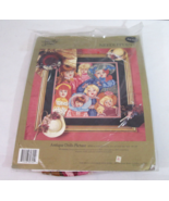 Vintage Candamar Needlepoint Kit Something Special Antique Dolls Picture #30745 - $12.86