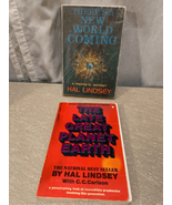 Hal Lindsey Book Lot-The Late Great Planet Earth/New World Coming 1972 - £13.23 GBP