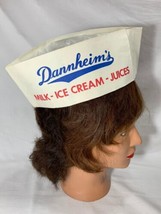 Vintage Dannheim&#39;s Dairy New Ulm, MN - Hat Ice Cream Juices Classy Cap J... - £7.65 GBP