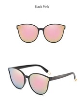 Retro Polarized Cat Eye Round Sunglasses - Unisex Fashion UV Protection Shades - $14.50