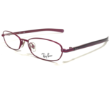 Ray-Ban Eyeglasses Frames RB6107 2562 Fuchsia Red Pink Purple Oval 49-15... - £56.35 GBP