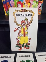 Vtg 60s Ronald McDonald McDonaldland Post Cards, Stickers, Party Hat -Mc... - £39.32 GBP