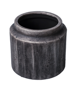 Pottery 8&quot; Alexander Ceramic Planter, Black  - $22.00