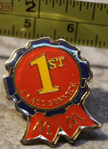 McDonalds 1st Class Service Employee Collectible Pin Button - £8.56 GBP