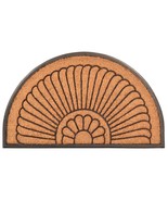 Notrax, Crescent, Rubber-Backed Natural Coir Doormat, Entry Mat for Indo... - £65.07 GBP