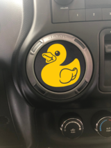 x4 Rubber Ducky A/C Vent Vinyl Decals Fits Jeep Wrangler/Fits Jeep Gladiator - £11.14 GBP