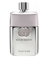 NEW Luxe GUCCI Guilty Platinum Edition Pour Homme 3 oz/90 ml DISCONTINUE... - $235.21 CAD