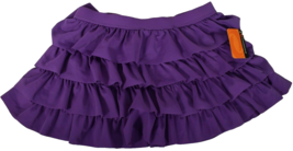 ORageous Girls Large Purple Ruffled Swim Skirt New with tags - £8.13 GBP