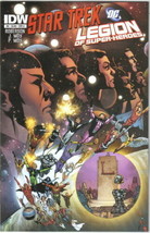 Star Trek / Legion of Super-Heroes Comic Book #6 Cover A 2012 NEAR MINT UNREAD - £3.16 GBP