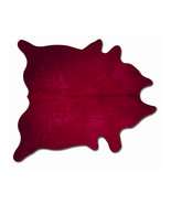 Home Roots Beddings Geneva Cowhide Rug Burgundy - 6 x 7 ft. - €491,47 EUR