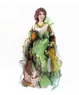 Brighid Celtic Goddess of Ireland Lady Art Doll 20&quot; Large Gallerie Flore... - $84.10