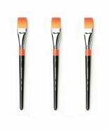 Hwahong Artist Flat Brush Set #7 Korean Watercolor Oil Painting Makeup B... - $51.07