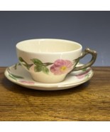 Franciscan Desert Rose Coffee/Teacup &amp; Saucer ENGLAND Vintage - $328.76 MXN