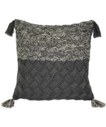 Hygge Winter Field Cross Knit Pillow, with Polyfill Insert - £39.29 GBP