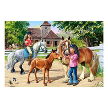 Castorland Classic Jigsaw Puzzle 70pcs - Stud Farm - £14.43 GBP