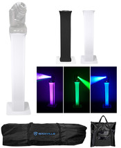 1) Totem Light Stand w/Black+White Scrims For Chauvet Q-Spot 260 LED Mov... - £251.78 GBP