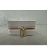 Wolf 1834 Maria White Leather Small Jewelry Case New $185 - $173.66 CAD