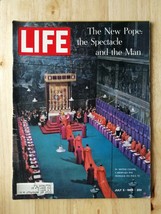 Life Magazine July 5, 1963 - Pope Paul VI Sistine Chapel - Gettysburg - JFK   F2 - £4.54 GBP