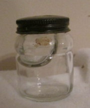 Sheaffer&#39;s Skrip Glass Ink Jar Bottle  with Lid Pat&#39;d 1759866 + Crescent... - $25.85 CAD