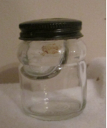 Sheaffer&#39;s Skrip Glass Ink Jar Bottle  with Lid Pat&#39;d 1759866 + Crescent... - $25.99 CAD