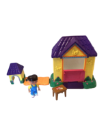 Dora The Explorer Talking Clubhouse &amp; Dora Figure 2002 Mattel Pre-Owned ... - $20.95