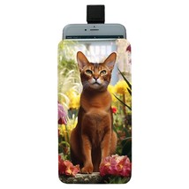 Abyssinian Cat Pull-up Mobile Phone Bag - £15.90 GBP