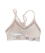 Victoria&#39;s Secret Pink Sport Ultimate Lightly Lined Velvet Bralette XS W... - £11.17 GBP