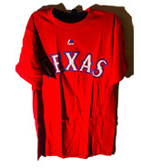 MAJESTIC ATHLETIC Men&#39;s Texas Rangers Elvis Andrus Player T-Shirt SMALL ... - £13.15 GBP