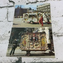 Vintage Postcard Lot Of 2 Amsterdam Holland Peddler Truck - £7.39 GBP