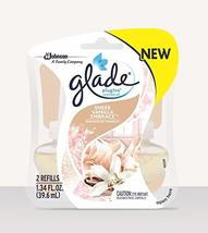 Glade Plug-Ins Sheer Vanilla Embrace Scent Air Freshener Refill 1.34 Oz. Liquid - £34.83 GBP