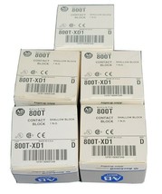 Lot Of 5 Nib Allen Bradley 800T-XD1 Contact Blocks 800TXD1, Ser. D - £58.97 GBP