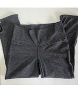Old Navy Active Go Dry Gray Leggings Women’s M Cropped Capri Athletic Pants - £13.24 GBP