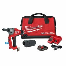 Milwaukee 2660-21CT M18 FUEL 1/4&quot; Blind Rivet Tool w/ ONE-KEY Auto Kit - £1,110.84 GBP