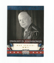 Dwight D. Eisenhower 2012 Panini Americana Heroes &amp; Legends Military Elite #2 - £3.93 GBP