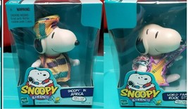 Peanuts Snoopy HASBRO choice Rock Star OR Africa - World Famous/Tour figure NIB - $15.99