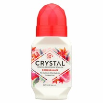 Crystal Essence Mineral Deodorant Roll-On, Pomegranate 2.25 oz - £8.23 GBP
