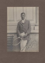 Stanley Doust Australian Tennis Champion WW1 Large Hand Signed Old Photo - £31.96 GBP