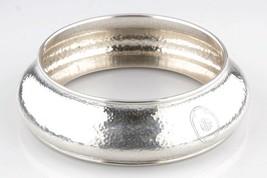 Tiffany &amp; Co. Embossed Sterling Silver Large Brooch Cushion #16385 Large... - $479.12