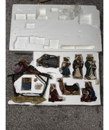 Away in the Manger-Boyds Bears Crumpleton Nativity Set #4014754 RARE - $544.50