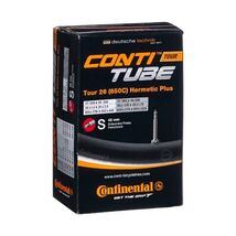 Continental Tour 26 Hermetic Plus Bicycle Inner Tube, Black, 0182271  - $26.00