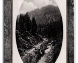 Railway Through Cow Creek Canyon Grants Pass Oregon OR UNP DB Postcard V8 - $6.88