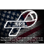 EDS Find A Cure Ribbon Elon Derangement Syndrome Vinyl Decal US Seller MAGA - $6.72+