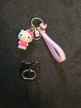 2 Pc Hello Kitty Phone Charm &amp; Keychain (BN30) - £16.87 GBP