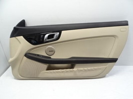 17 Mercedes R172 SLC43 SLC300 door panel, right, beige - $177.64