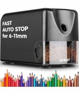 AFMAT Heavy Duty Electric Pencil Sharpener, Auto Stop Classroom Pencil  - $1,024.68 MXN