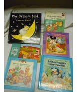 Lot 6 Children&#39;s Story Books Disney &amp; Muppets Fraggle Rock, 3 little pig... - £11.70 GBP